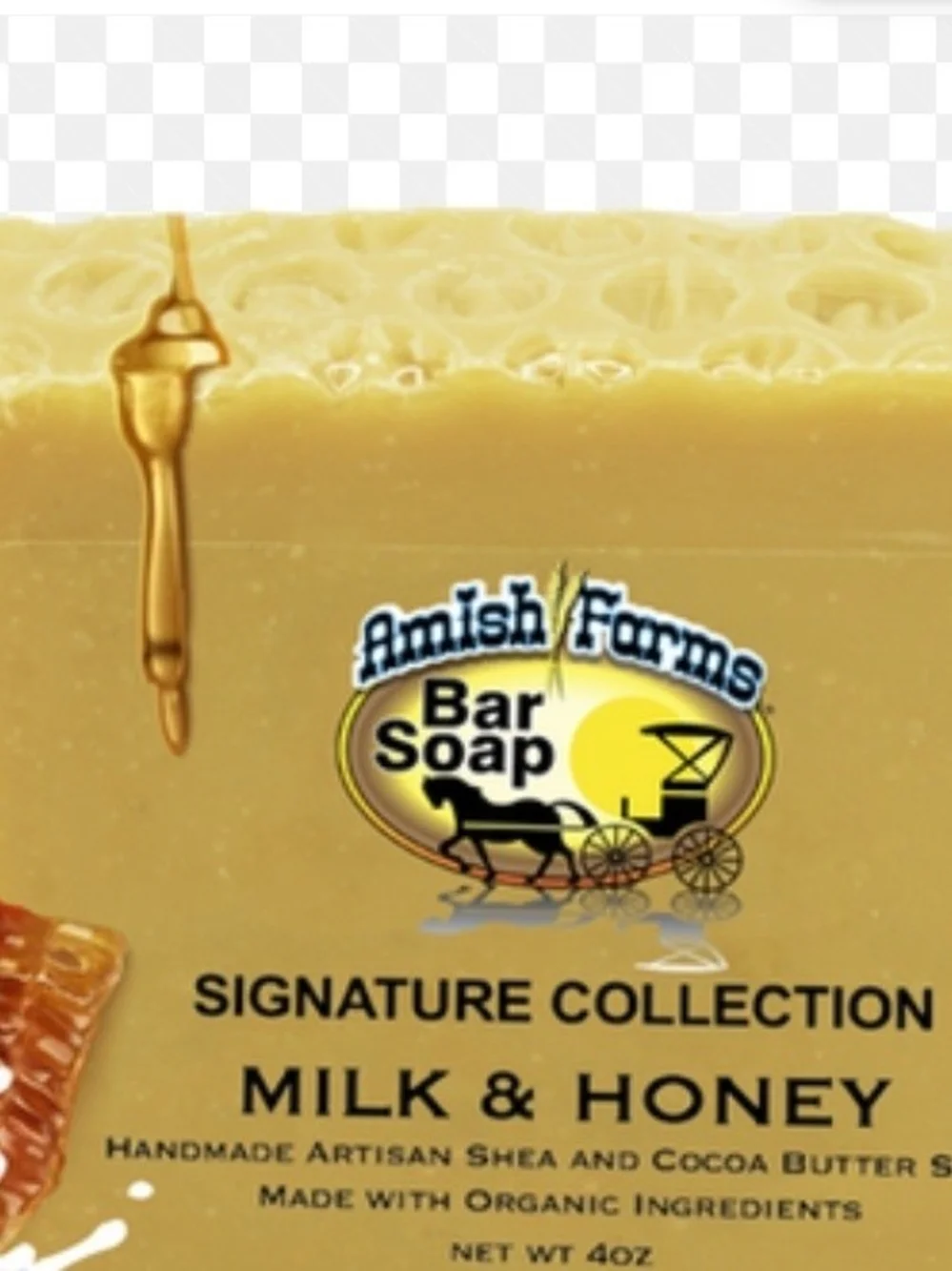 Luxury Moisturizing Glycerin Variety 6 Soap Set & 1 Amish   Milk & Honey Bar